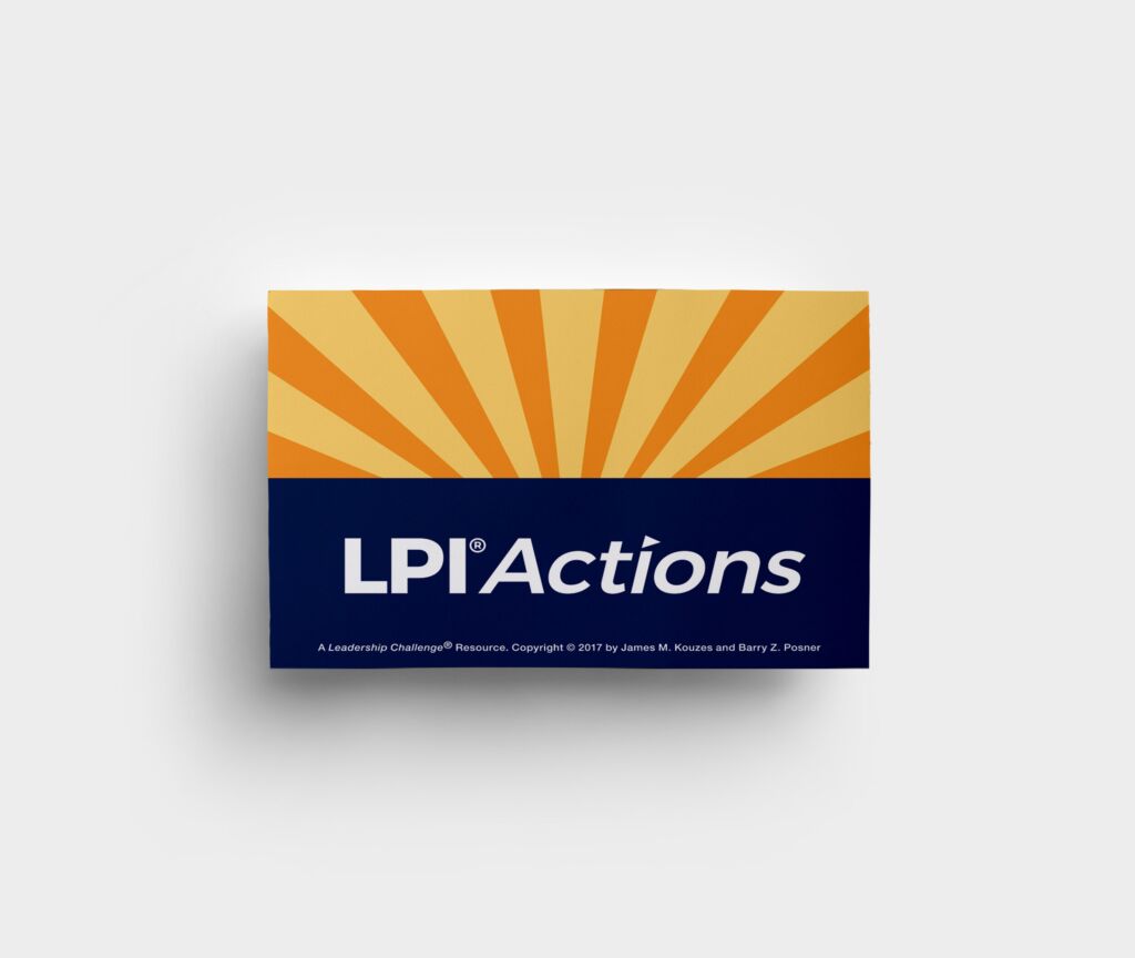 Leadership Practices Inventory (LPI) Action Cards