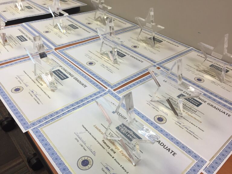 iLead Consulting Leadership Challenge Certificates